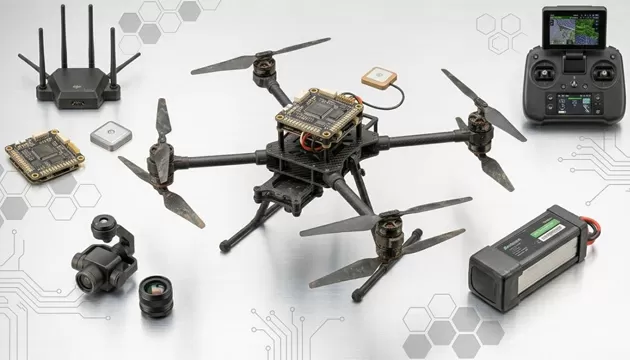 Guide de terrain du matériel drone