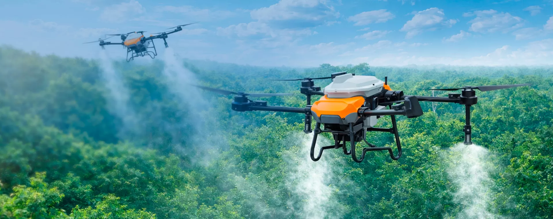 Drones agricoles pour l'agriculture de précision