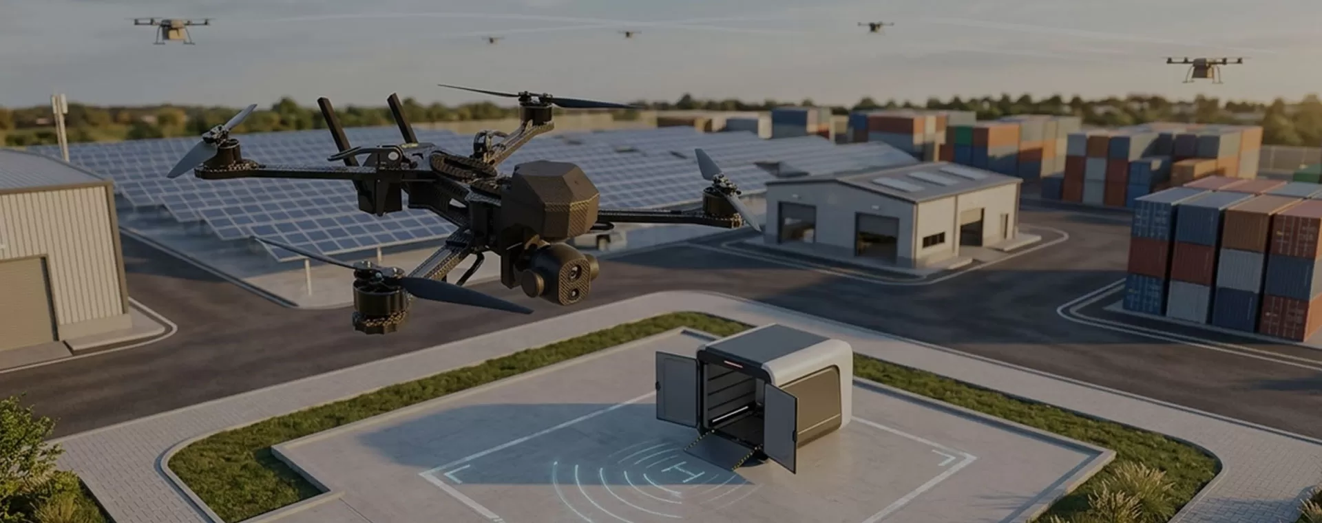 Drones commerciaux autonomes