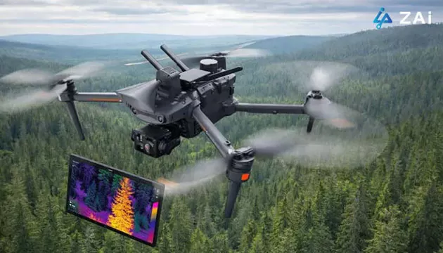 Un drone en foresterie peut-il détecter les insectes ?