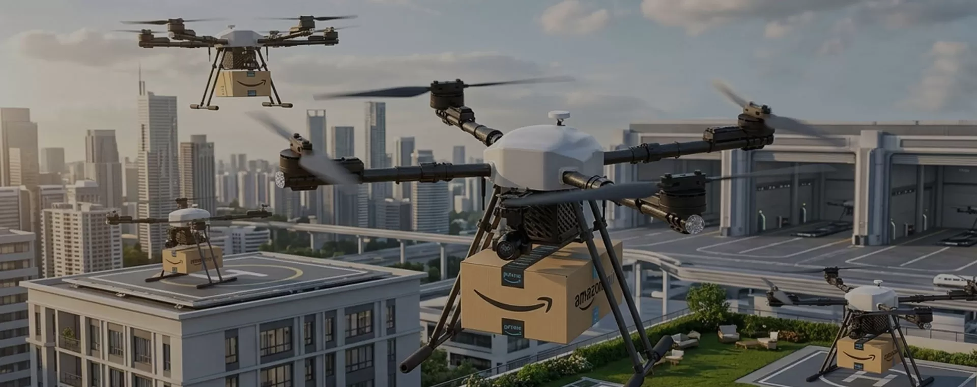 Drones de livraison pour la logistique de précision