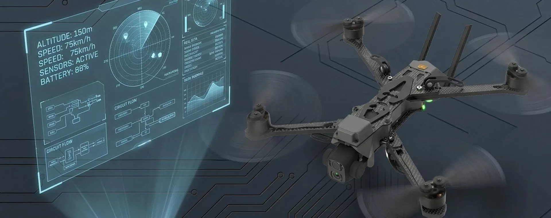 Drones commerciaux fiables conçus pour des environnements exigeants