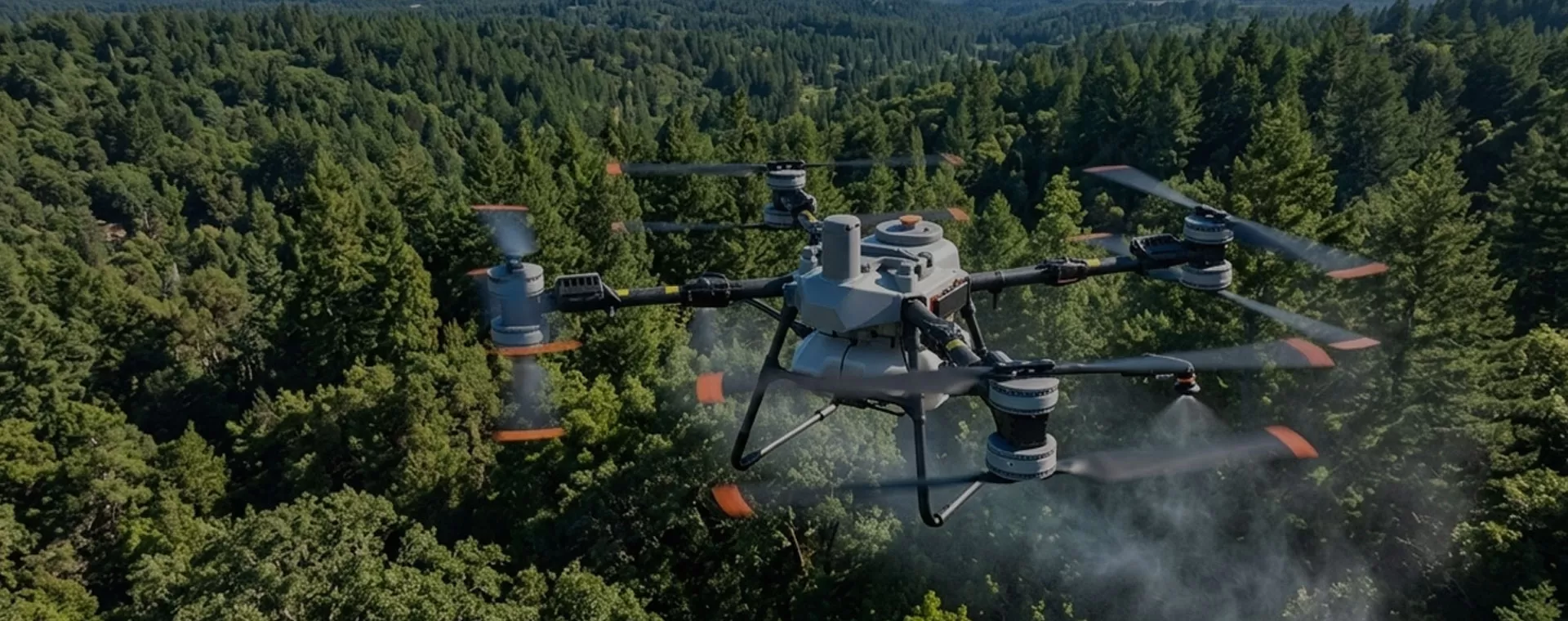 Drones forestiers pour la foresterie de précision