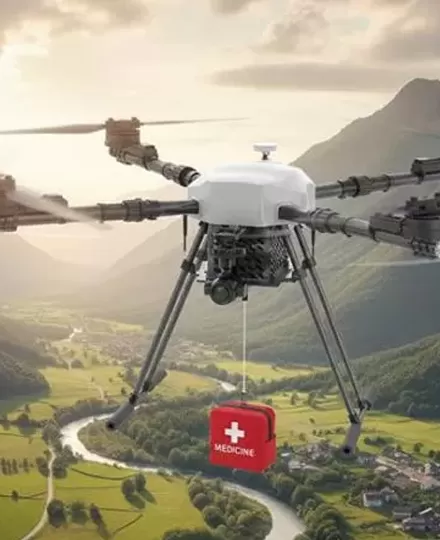 Comparaison des solutions de drones de livraison vs solutions de drones de fret industriel