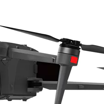 détail d'un drone en fibre de carbone