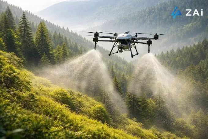 Comment les drones sont utilisés en foresterie