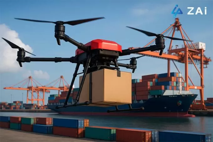 Comment les drones pourraient transformer l'industrie du transport maritime
