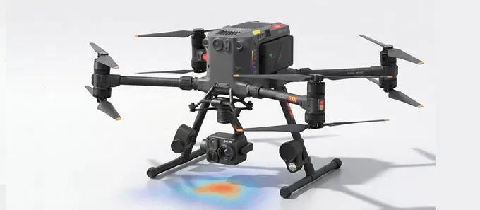 Points clés du drone de sécurité publique ZAi-M400