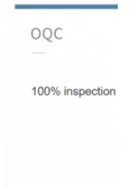 Contrôle Qualité Sortant