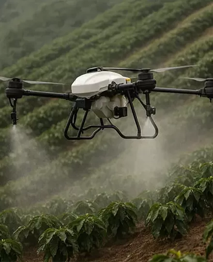 Résoudre le défi de la couverture inégale : une success story du drone ZAi-Q100 dans la caféiculture commerciale