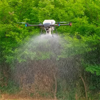 Drone de pulvérisation