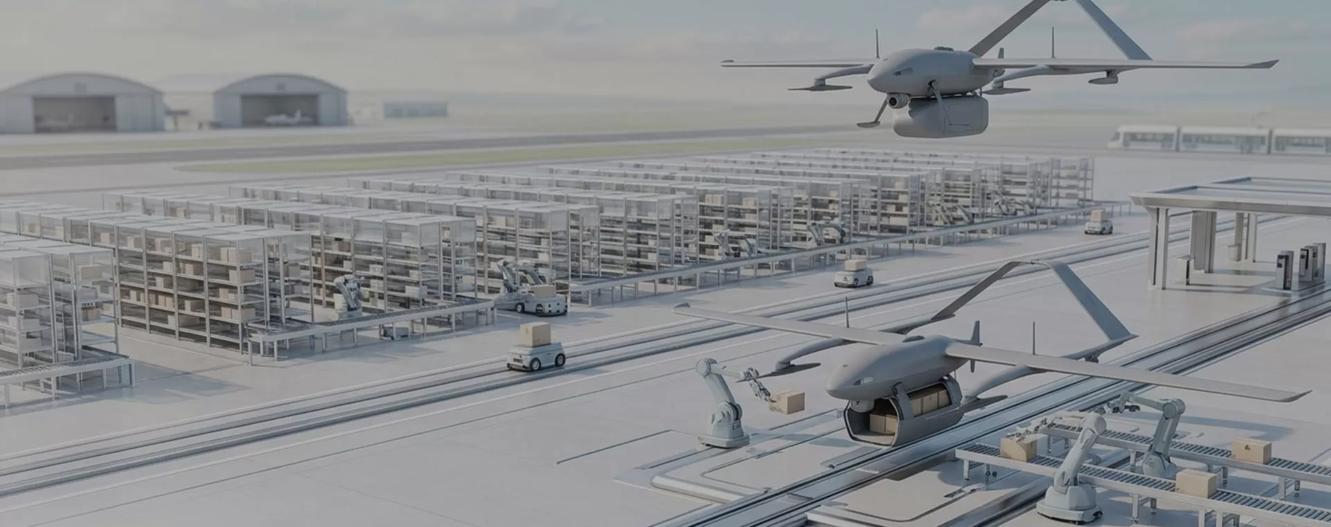 Drones de transport pour le transport de précision