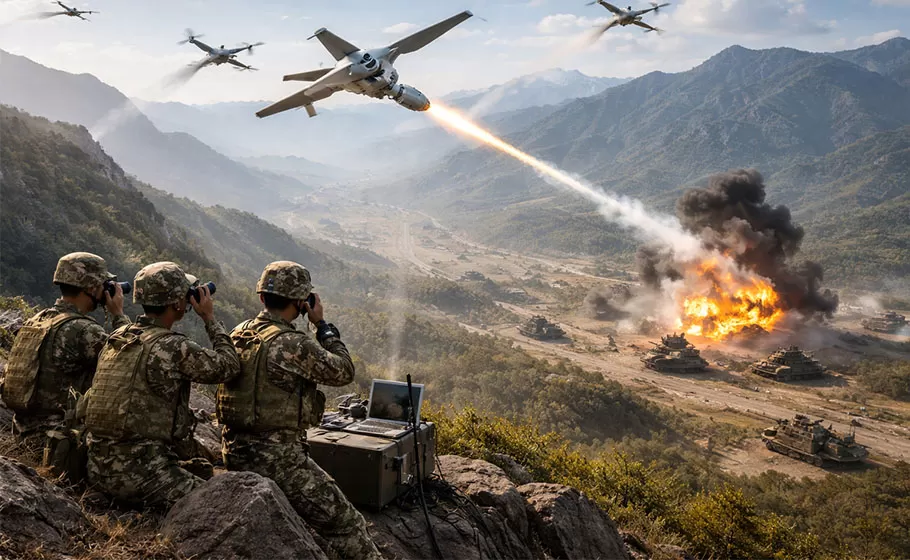 Frappe de précision et munitions rôdeuses