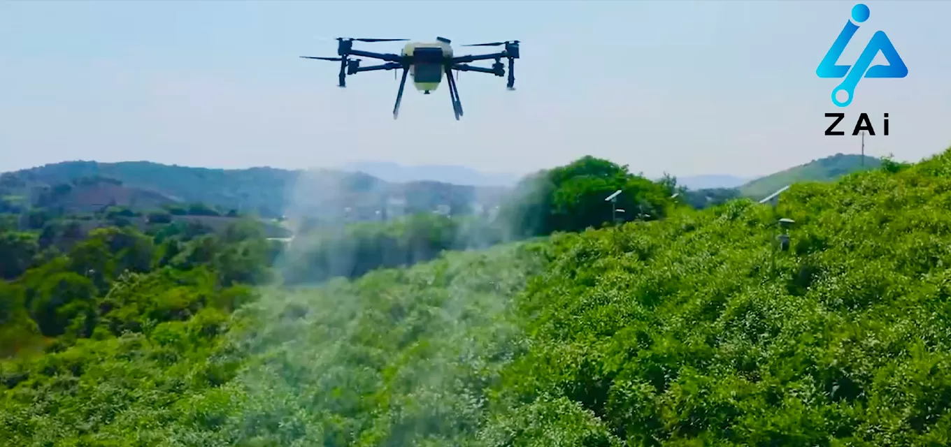 Vidéo du drone agricole ZAi-300E