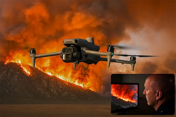 Qu'est-ce qu'un drone de surveillance