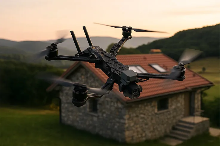 Pourquoi y a-t-il des drones dans le ciel ?