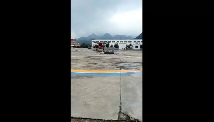 Essai du drone ZAi pour la lutte contre les incendies