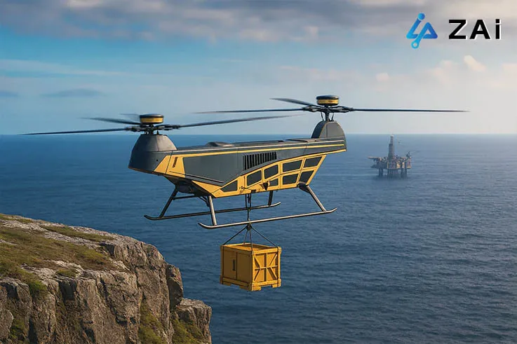 La série de drones lourds ZAi pour le soutien de missions critiques