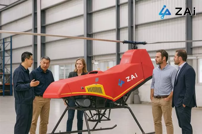 La série de drones lourds ZAi pour le soutien de missions critiques